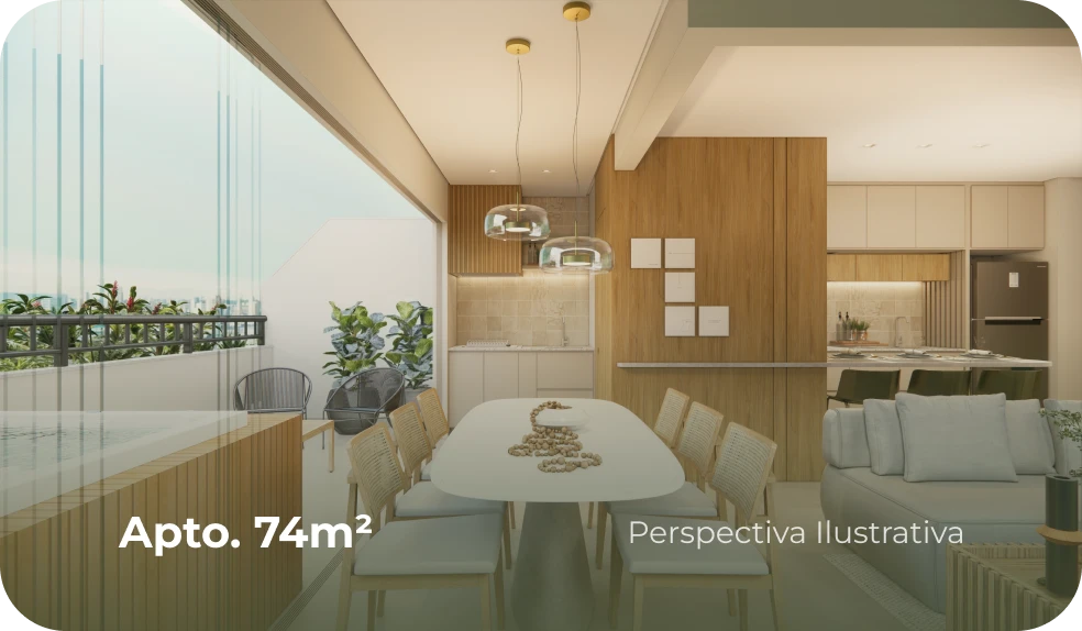 Horizon Vila Matilde Apartamento de 74 metros